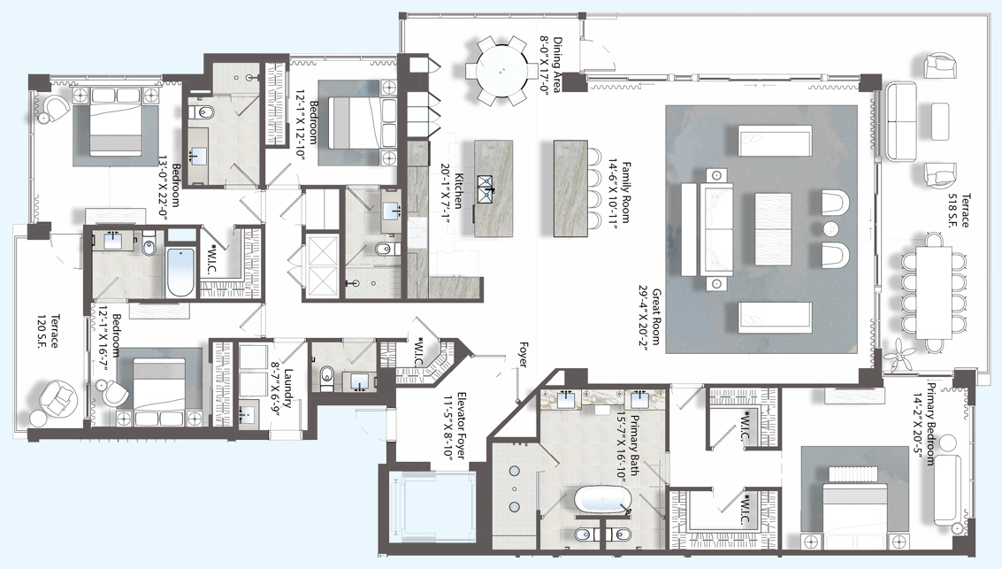 Residence 01 Floor Plan